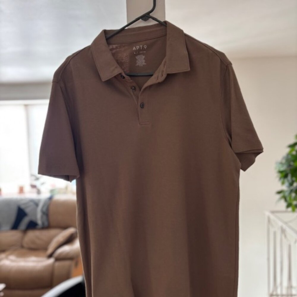 MENS APT9 SHORT SLEEVE SHIRT SIZE L